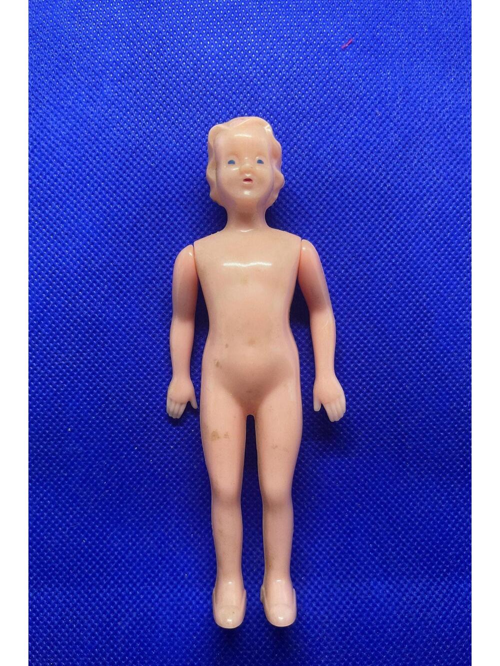 Hard plastic doll, dollhouse doll, Collectible doll, sewing mannequin